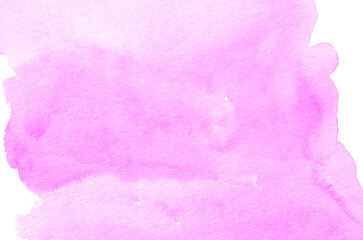 Abstract pink watercolor background texture