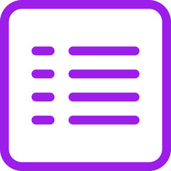 Menu single icon vector illustration