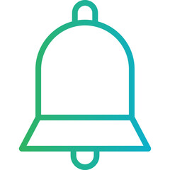 Bells single icon vector illustration