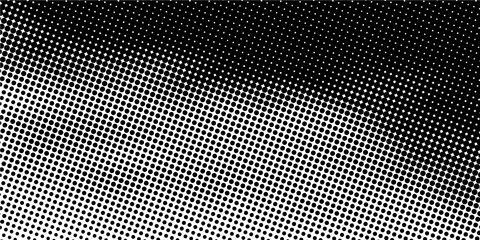 Dotted gradient halftone background. Horizontal seamless dots pattern in pop art style. Abstract modern stylish texture. modern