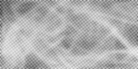 Dotted gradient halftone background. Horizontal seamless dots pattern in pop art style. Abstract modern stylish texture. modern