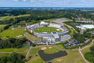 Utilita Bowl also know as The Rose Bowl.  cricket ground and hotel complex in West End, Hampshire....
