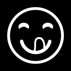 Face Savouring Delicious Food