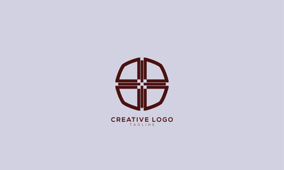 BB BD DB Abstract initial monogram letter alphabet logo design
