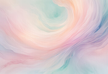 Obraz premium Abstract Pastel Swirl