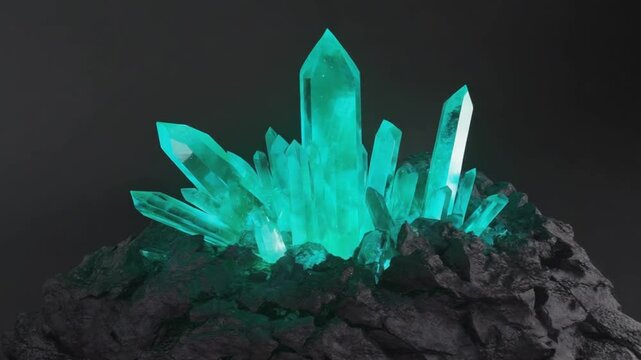 Kryptonite in a rock.