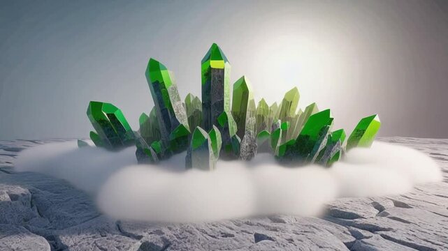 Kryptonite in a rock.