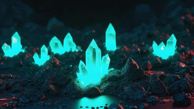 Kryptonite in a rock.