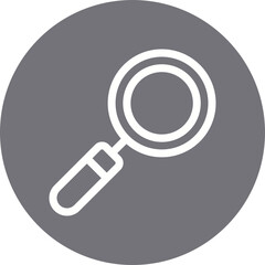 Search single icon vector illustration