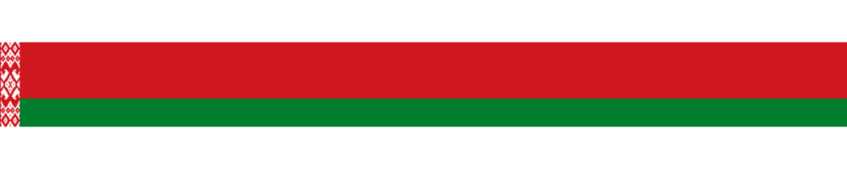 Belarus flag ribbon