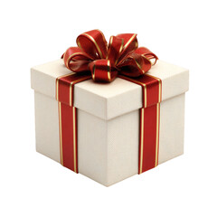 Obraz premium Abstract symbol of a gift box isolated on transparent background 