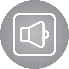 Volume single icon vector illustration