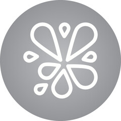 Water single icon vector illustration