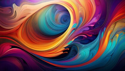 Fototapeta premium abstract background with swirling colours