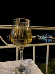 glass of wine