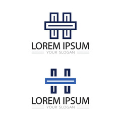 3D Gradient Letter H Logo Design for Futuristic and Modern Brands