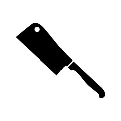 Kitchen knife icon vector. Cook knife illustration sign. Chef symbol. Cook logo.