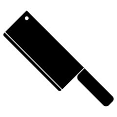 Kitchen knife icon vector. Cook knife illustration sign. Chef symbol. Cook logo.