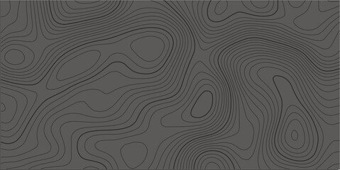 Abstract gray topography contour map background design .geometric black wave curve lines texture .abstract topographic map with wave line pattern .