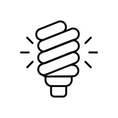 Fototapeta premium Energy Saving icon vector