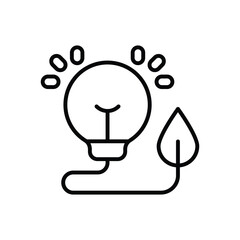 Green Energy icon vector