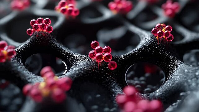 Nanostructure Surface Particle Adsorption Demonstration