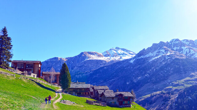 Leis, Vals - Graub&uuml;nden (Schweiz)
