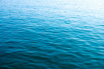 Blue sea water background texture