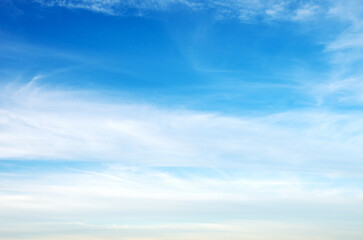 blue sky background with white clouds