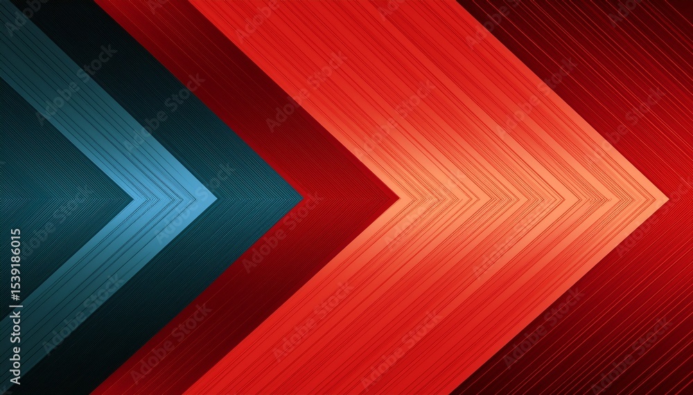 Poster angled abstract arrow transition border edge background