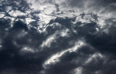 storm clouds in the sky