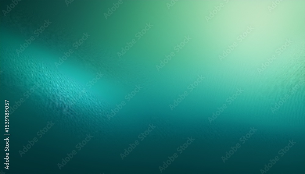 Poster abstract teal green gradient bokeh background website design