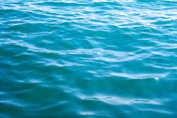 Blue sea water background texture