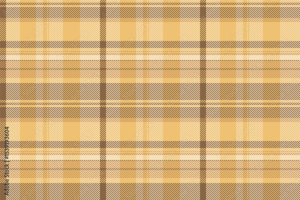 Poster warm tartan pattern with intersecting lines. classic textile design in neutral shades. ideal for bac
