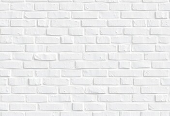 Obraz premium Seamless texture of horizontal white stone brick wall , background, masonry