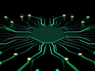 Futuristic Circuit Board