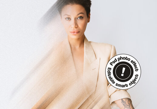 Soft Disintegration Photo Effect