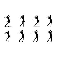 football players silhouettes vector