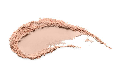 A smooth makeup foundation dry powder swatch showcases the latest beauty trends
