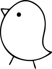 cute chicken vector illustration