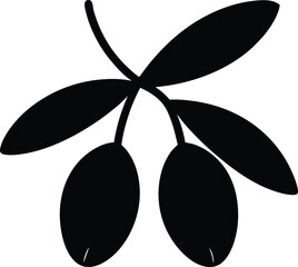 vector illustration of olive branch