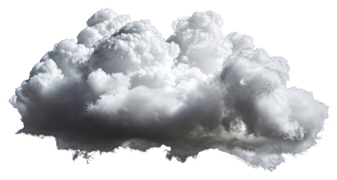 Fototapeta PNG White clouds background isolated weather.