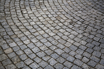 Stone pavement textured, Old brick pavement