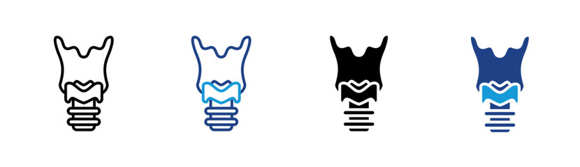 Obraz premium Trachea Icon