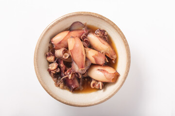 ヤリイカの生姜醤油煮