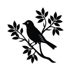 vector illustration of a bird