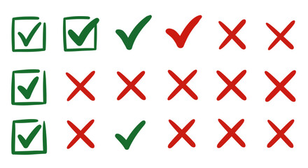 Navigating Choices Understanding Green Ticks and Red Crosses as Visual Guides for Decision Making in Everyday Contexts Around the World