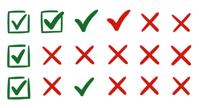 Navigating Choices Understanding Green Ticks and Red Crosses as Visual Guides for Decision Making in Everyday Contexts Around the World