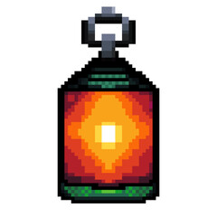 Obraz premium Camping Essentials icon lantern