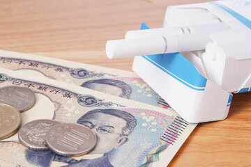 増税やタバコ代を意識したお金とタバコ